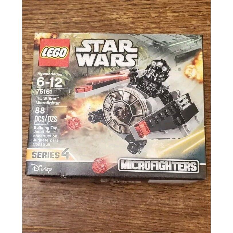 2 Lego Star Wars: Tie Striker Microfighter Sets 75161 Both Nisb Retired