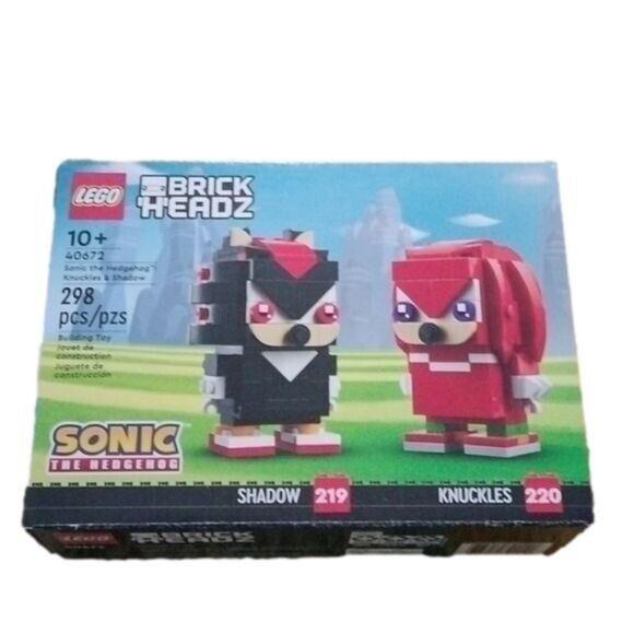 Lego Brickheadz 40672 Sonic The Hedgehog`s Knuckles Shadow Figures