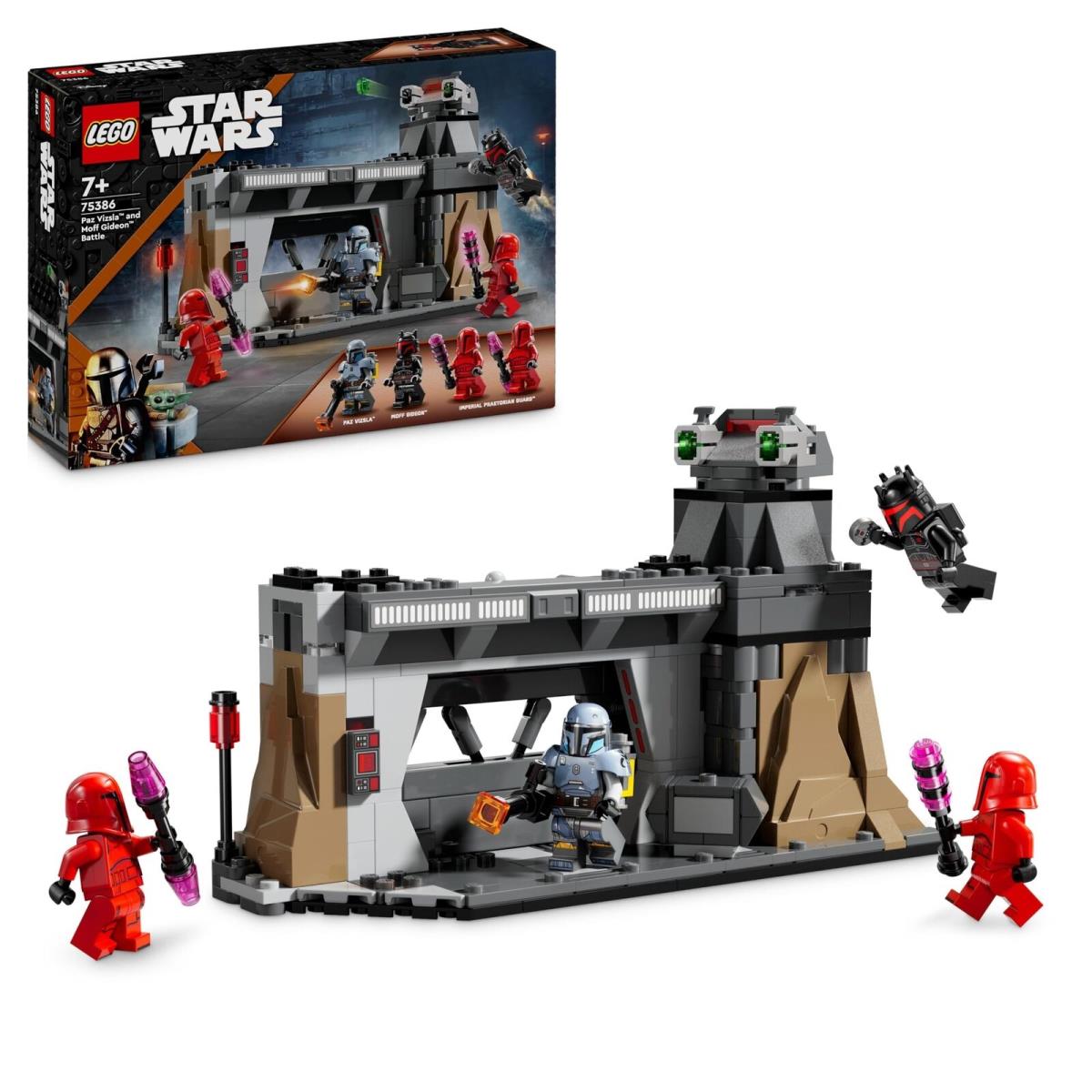 Lego Star Wars: The Mandalorian Paz Vizsla and Moff Gideon Battle Collectible B