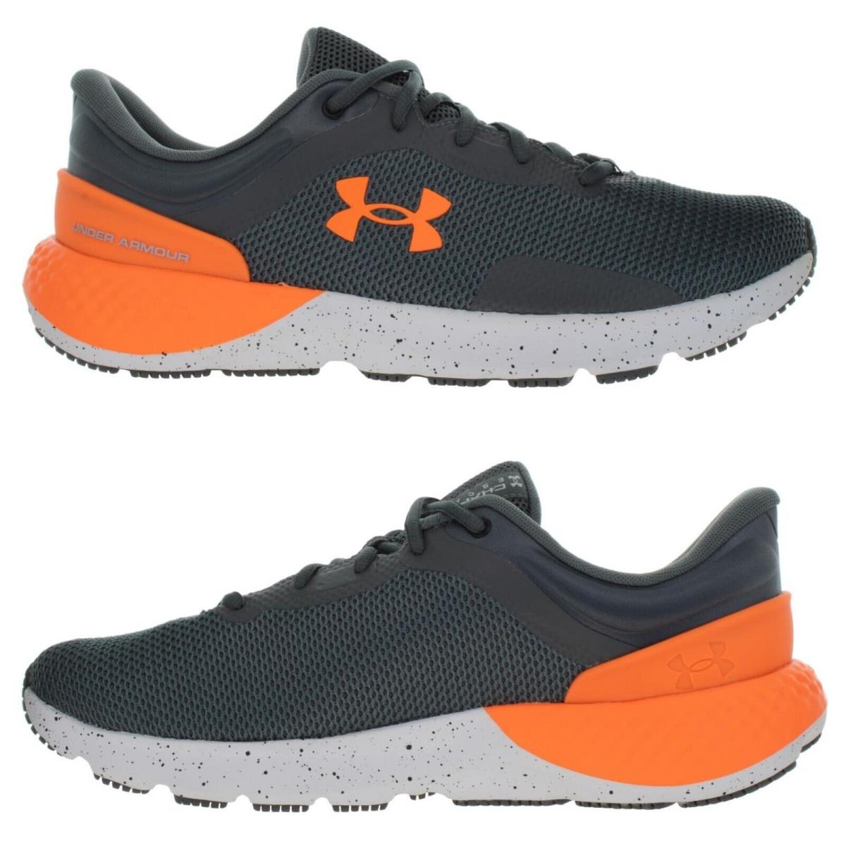 Under Armour Men`s Charged Escape 4 Grey - Orange Running Shoes