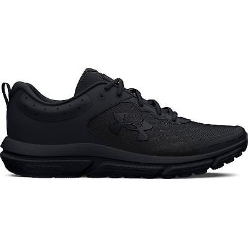 Under Armour Men`s UA Charged Assert 10 Running Shoes Black/black/black - 302617