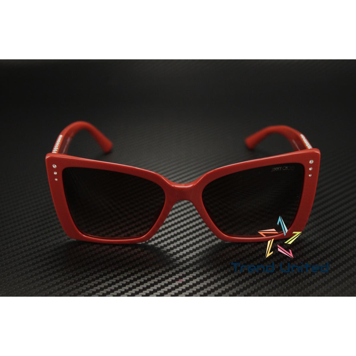 Jimmy Choo JC5001B 50135M Red Pink Gradient Grey 54 mm Women`s Sunglasses