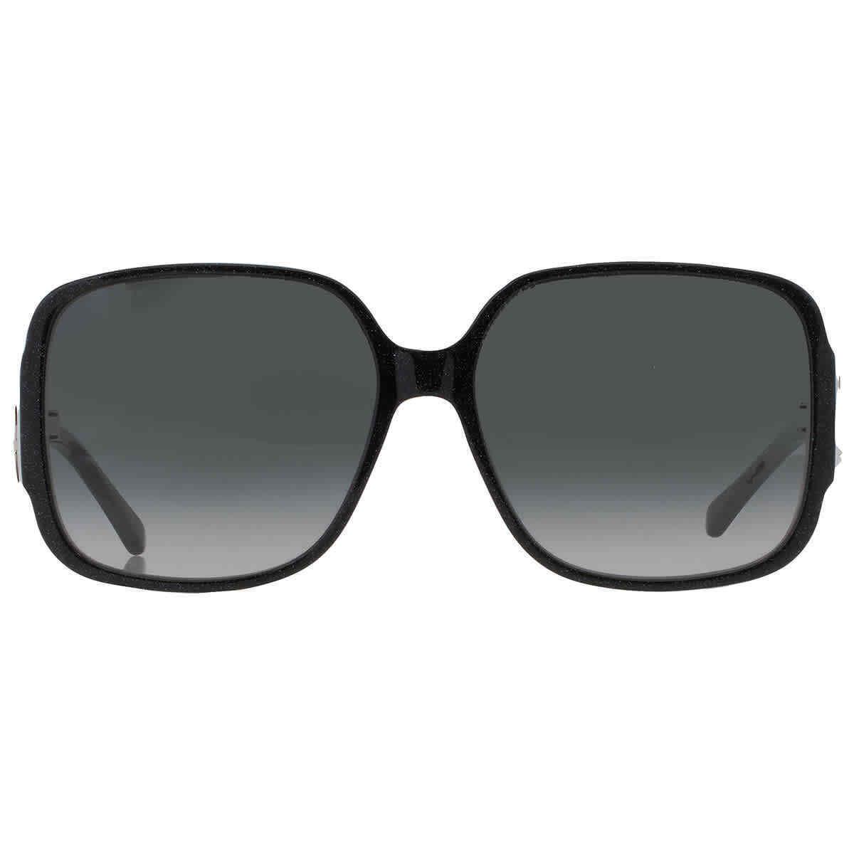 Jimmy Choo Grey Shaded Square Ladies Sunglasses Tara/s 0DXF/9O 59 Tara/s 0DXF/9O