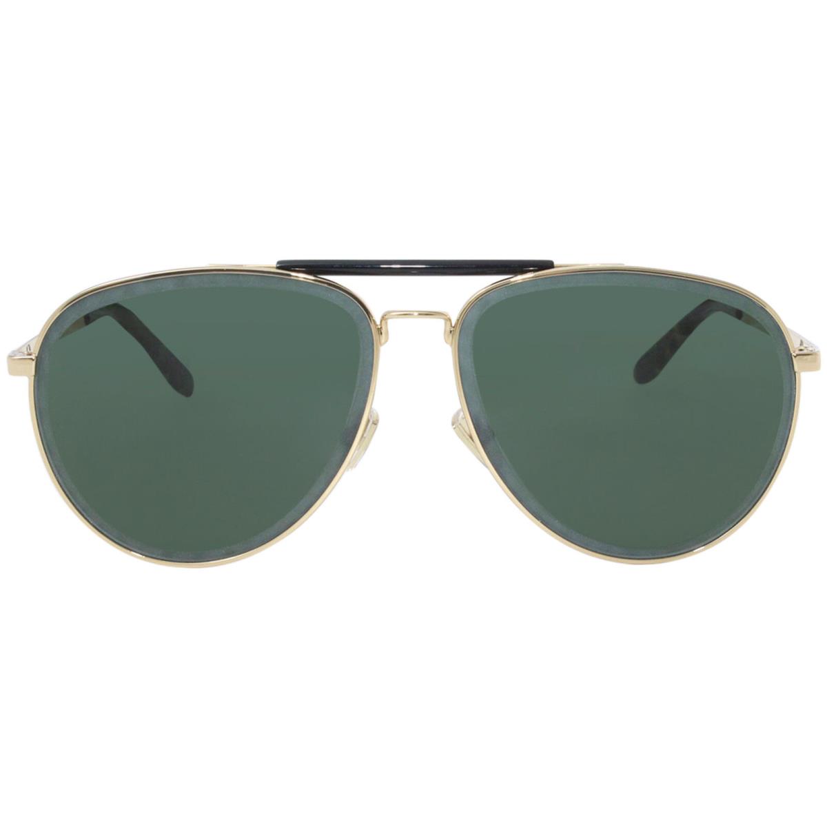 Jimmy Choo Fin/s Rhlqt Sunglasses Women`s Gold-green Havana/green Lenses 63mm