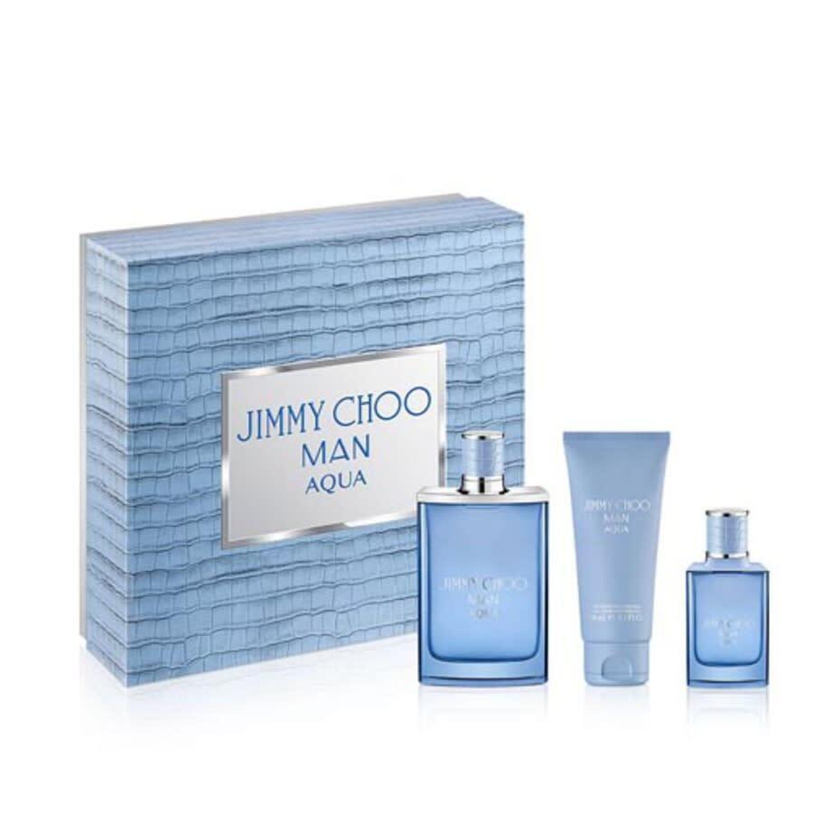 Jimmy Choo Men`s Man Aqua Gift Set Fragrances 3386460138390