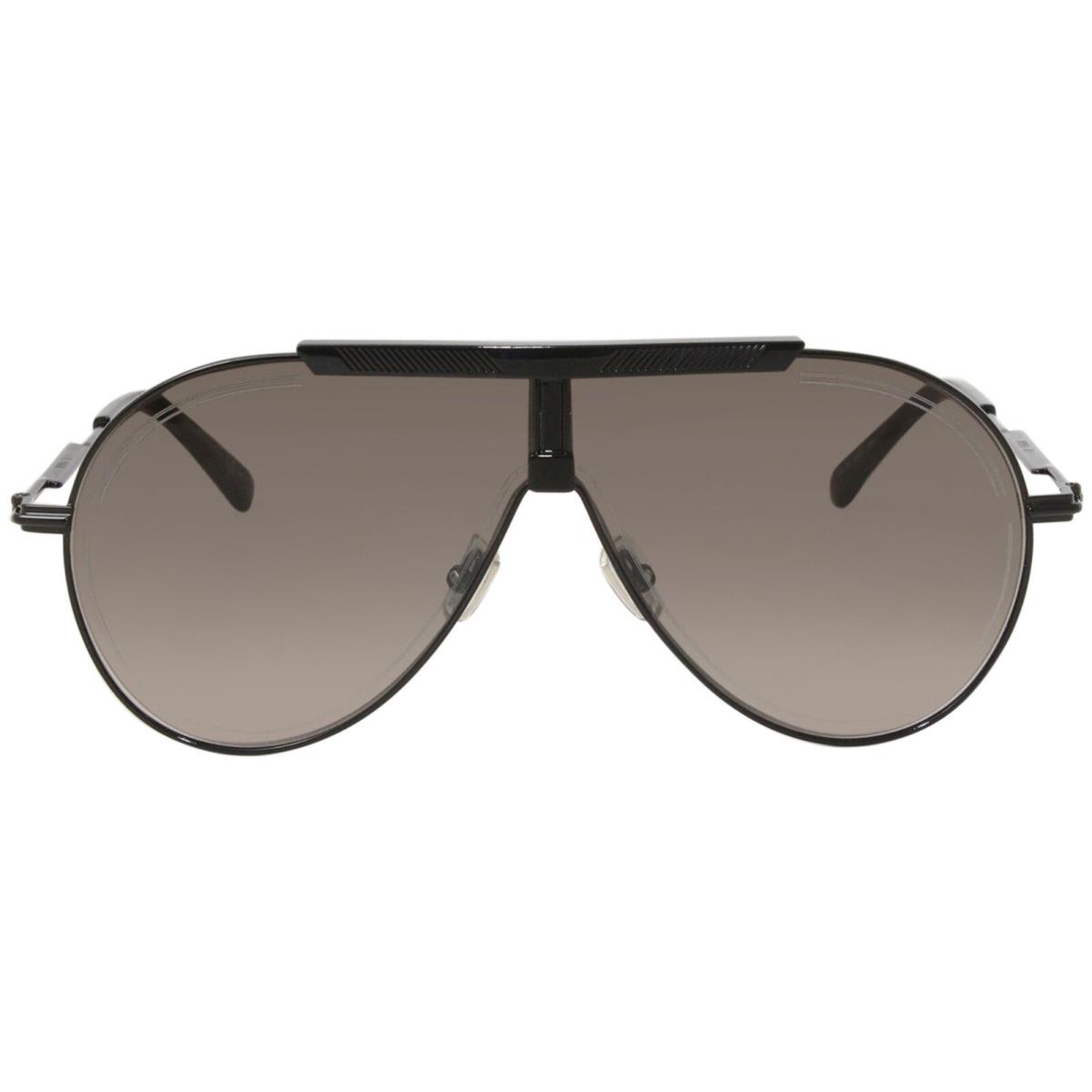 Jimmy Choo Eddy/s 807HA Sunglasses Women`s Black/grey Lenses Fashion Pilot 66mm