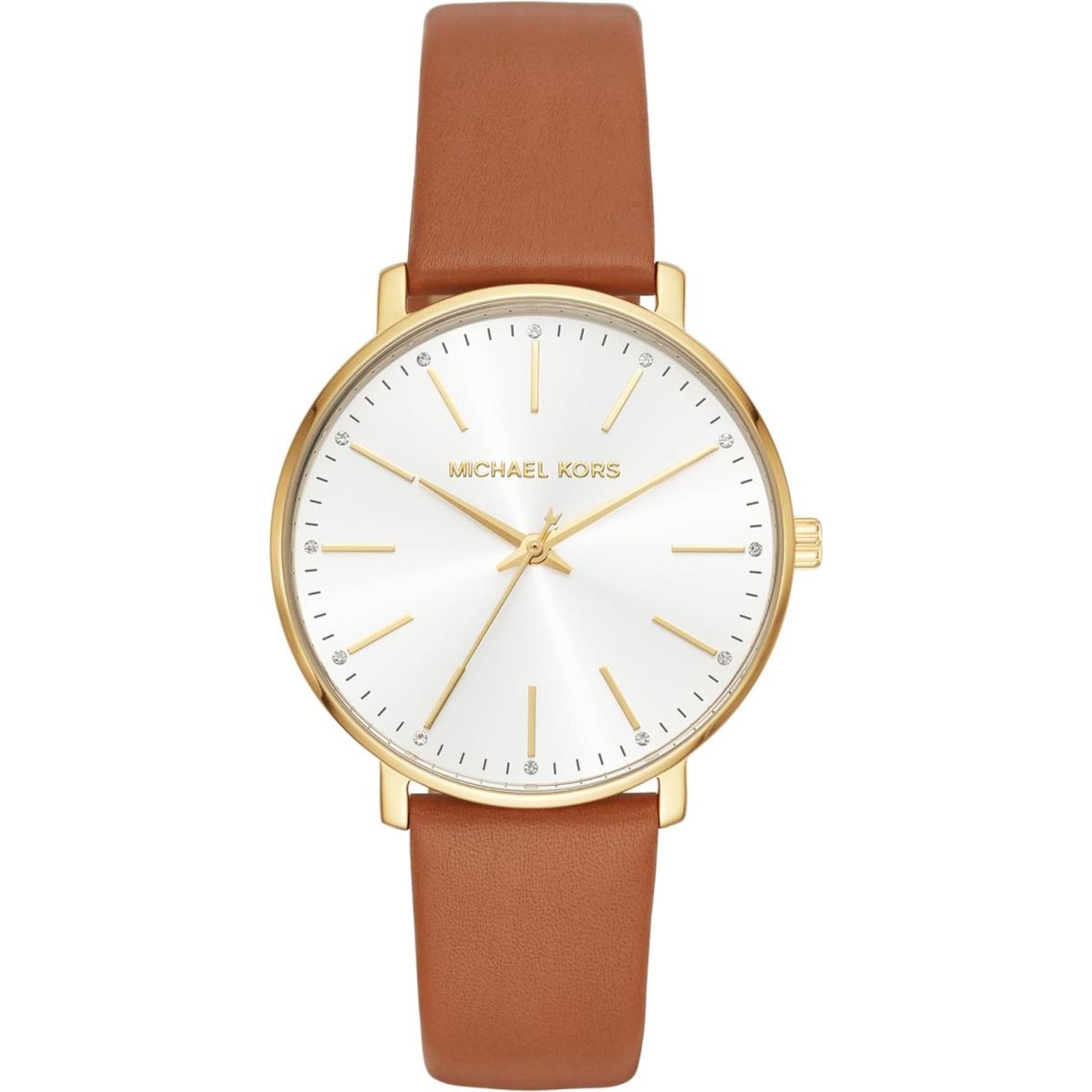 Michael Kors Pyper Stainless Steel Women`s 38mm Quartz Watch - Color Choices All Gold/Brown