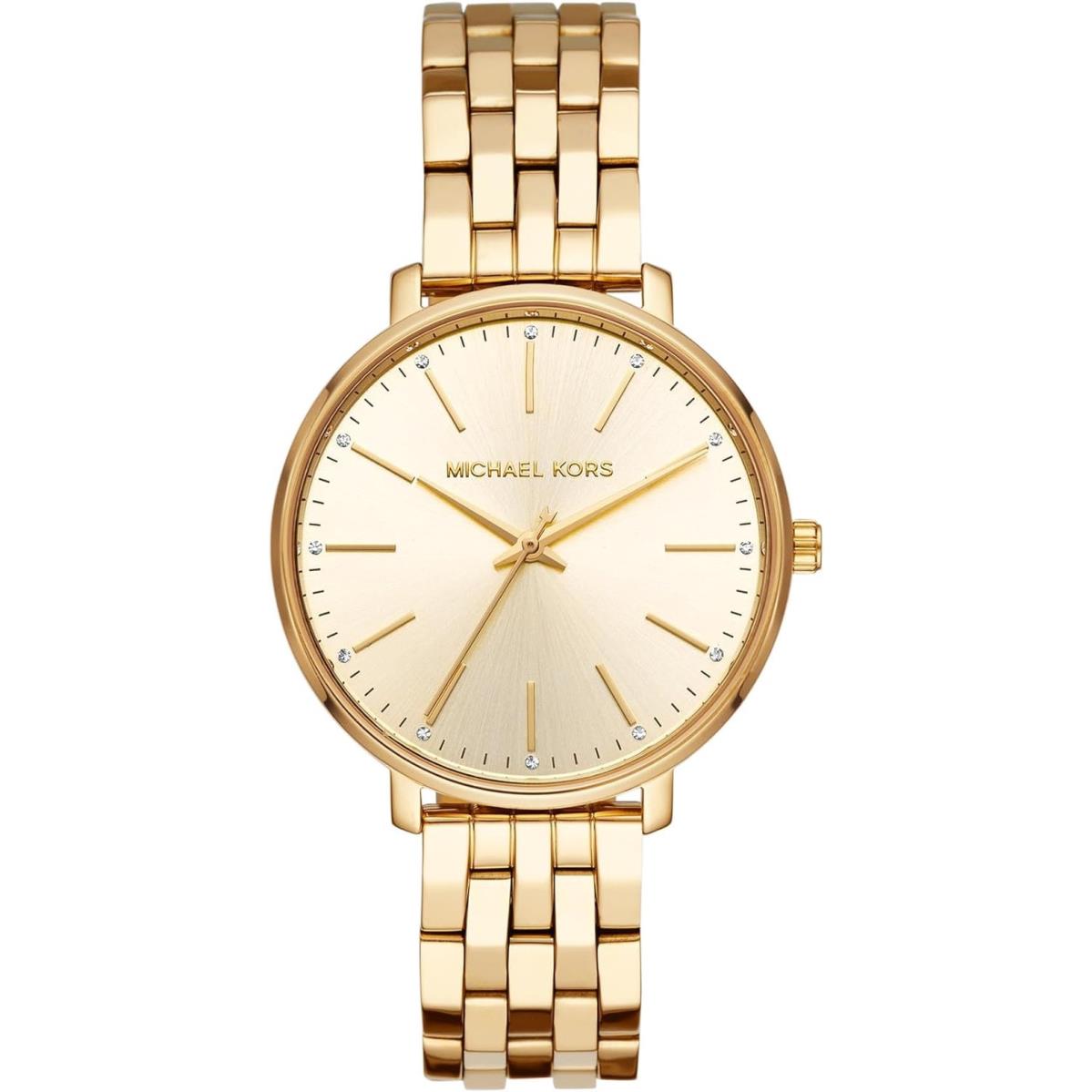 Michael Kors Pyper Stainless Steel Women`s 38mm Quartz Watch - Color Choices All Gold