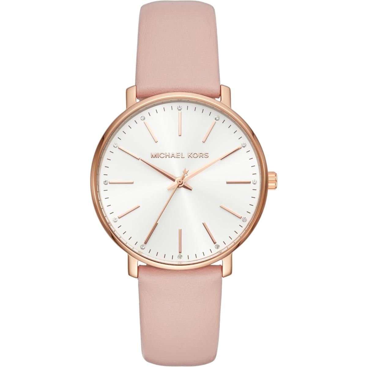 Michael Kors Pyper Stainless Steel Women`s 38mm Quartz Watch - Color Choices All Rose Gold/Pink