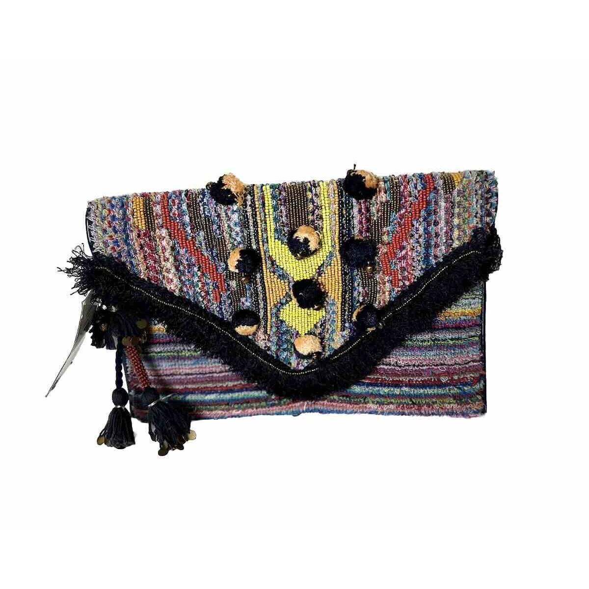 Steve Madden Pennie Boho Clutch with Fringe