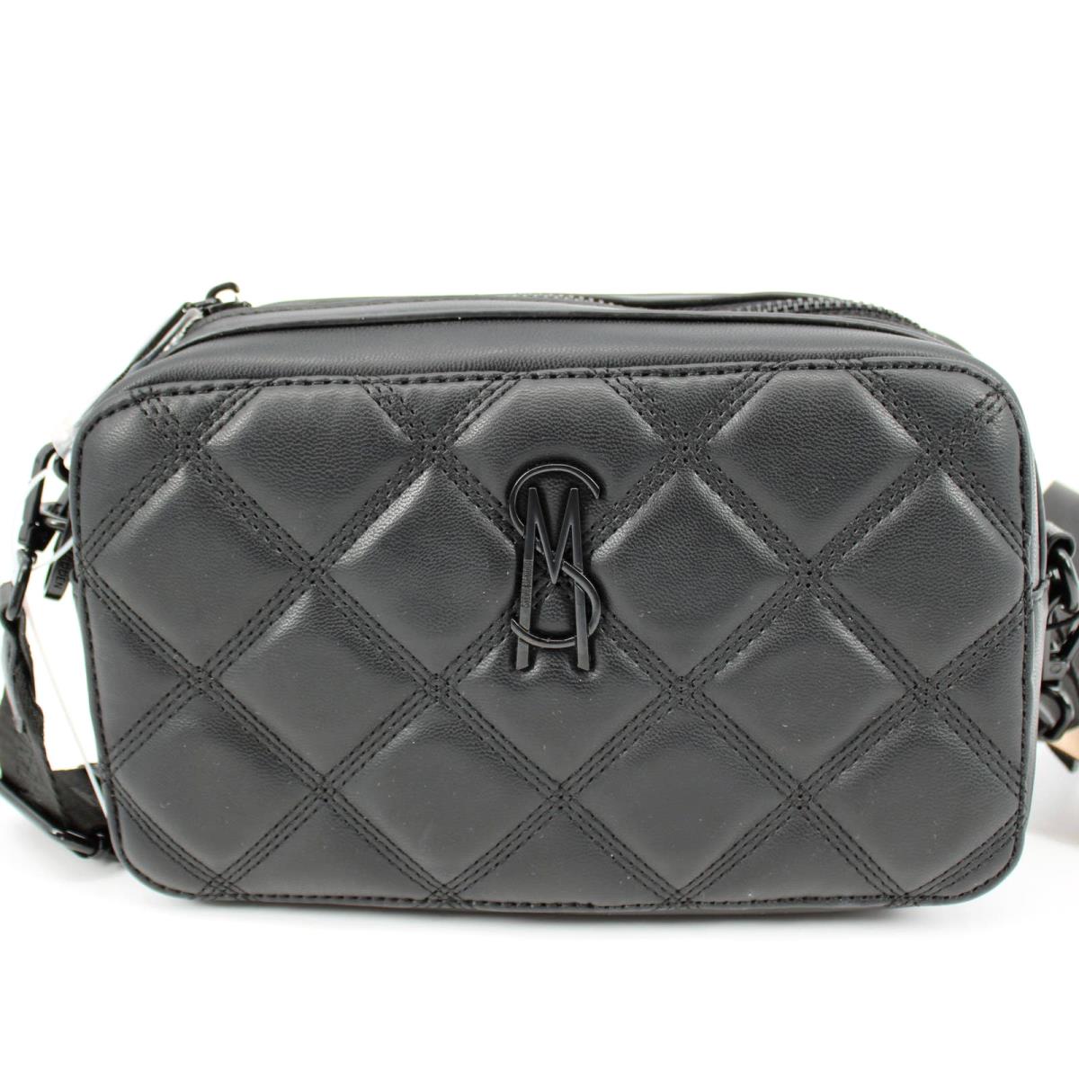 Steve Madden Bwallace Quilted Crossbody Purse in Black