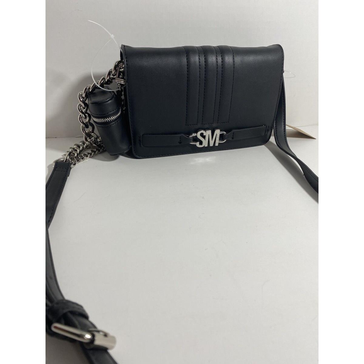 Steve Madden Women`s Purse Bcollins Black Crossbody Bag W/airpod Pouch