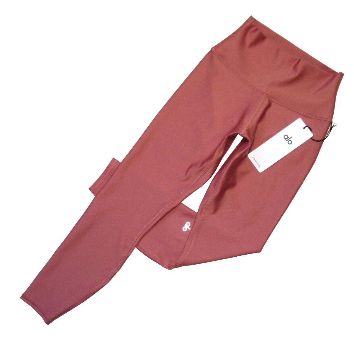 Alo Yoga 7/8 High-waist Airlift Legging in Soft Terracotta Stretch XS