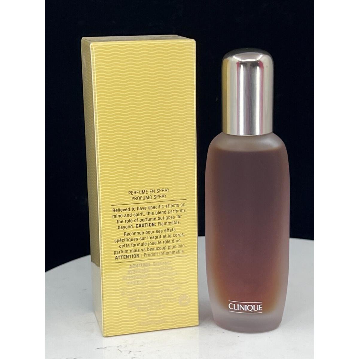 Clinique Aromatics Elixir Women`s Perfume Spray -1.5oz Classic Formulation Rare