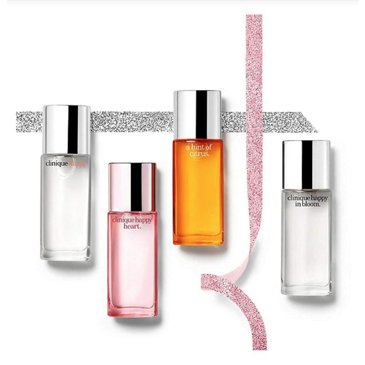 Clinique Hints Of Happy Fragrance Set 0.24oz/ 5ml Each