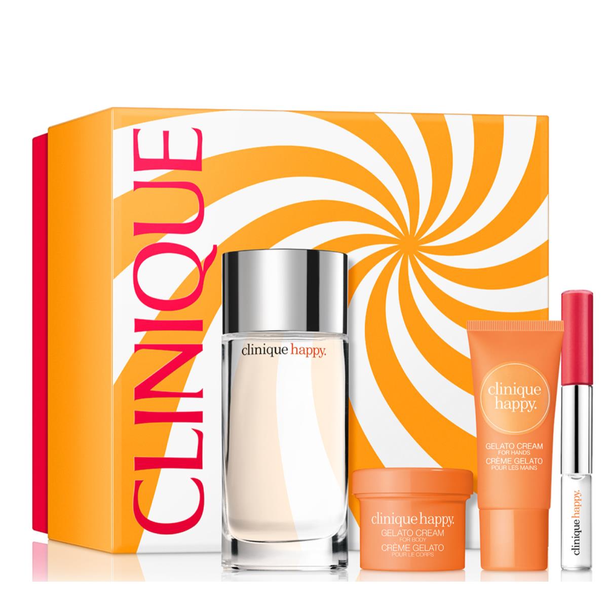 Clinique Perfectly Happy 4 pc Fragrance Gift Set Limited Edition