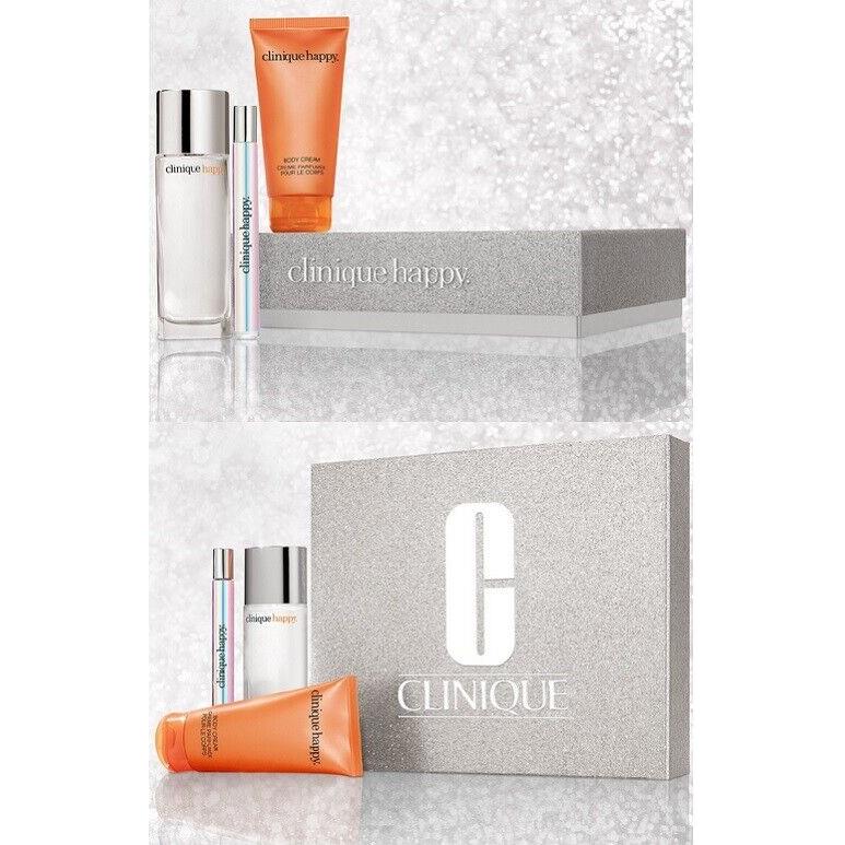 Clinique Wear It Be Happy 3 Pieces Set - Limited Edition