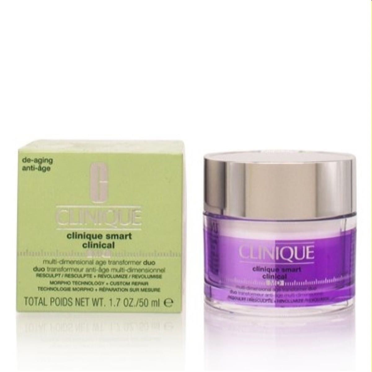 Clinique Smart Clinical Md Multi-dmnsnl Age Duo Resculpt+revolumize 1.7 Oz KHF5