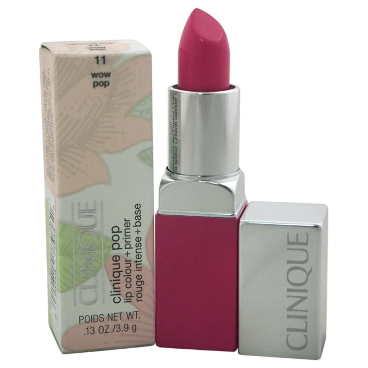 Clinique Pop Lip Colour + Primer 11 Wow Pop 0.13oz/3.9g Lipstick Full Size