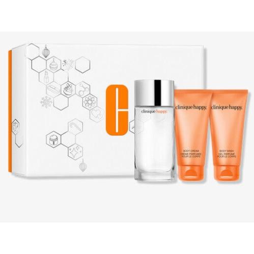 Clinique 3pc Absolutely Happy Fragrance Set