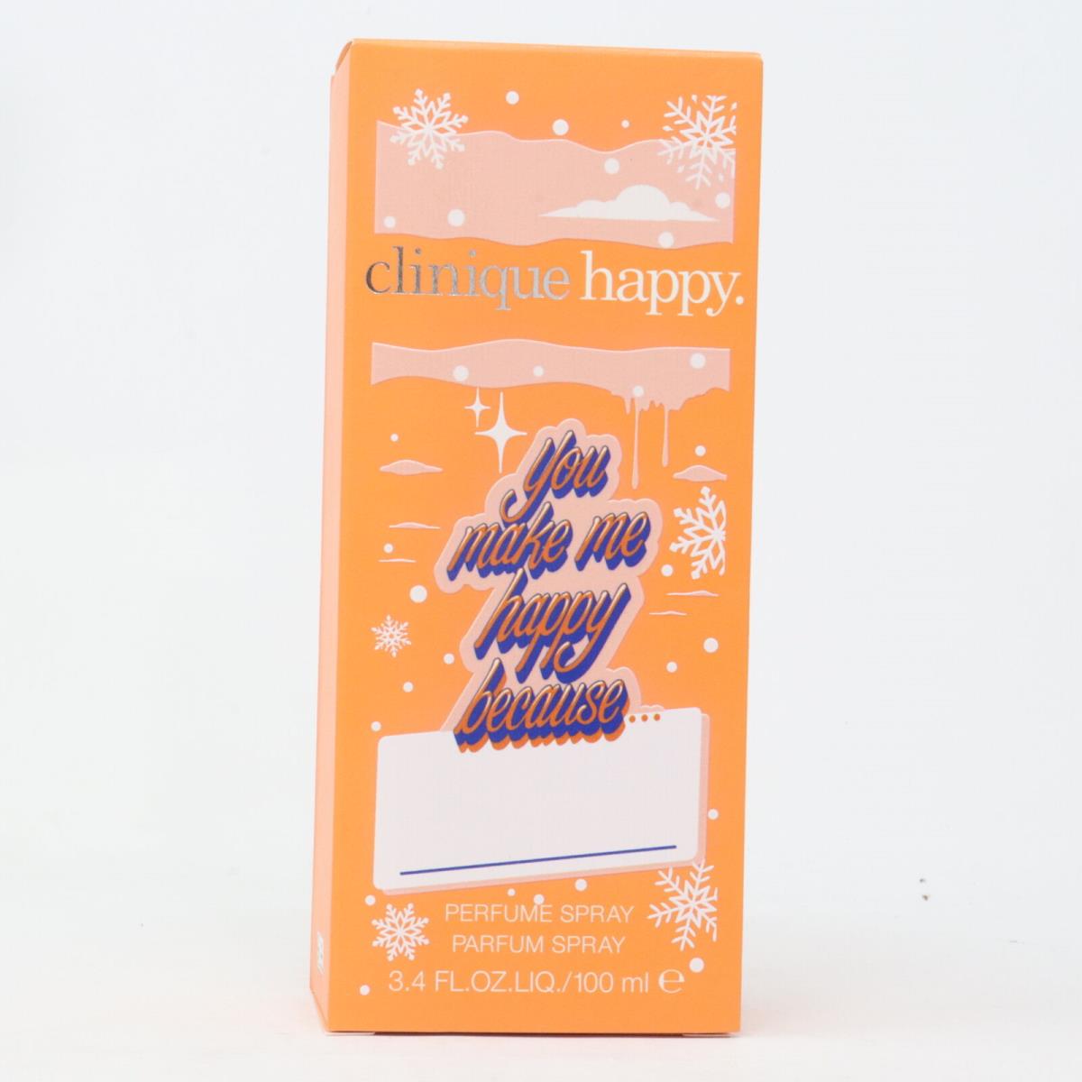 Happy by Clinique Parfum Limited Edition 3.4oz/100ml Spray