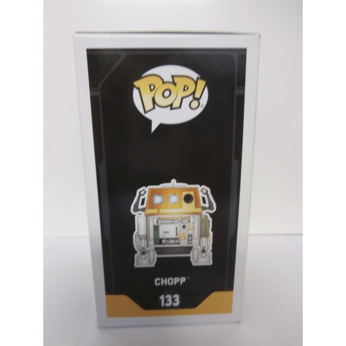 Star Wars Rebels Chopp 133 Error/variant Box Vaulted Hard Stack Funko Pop