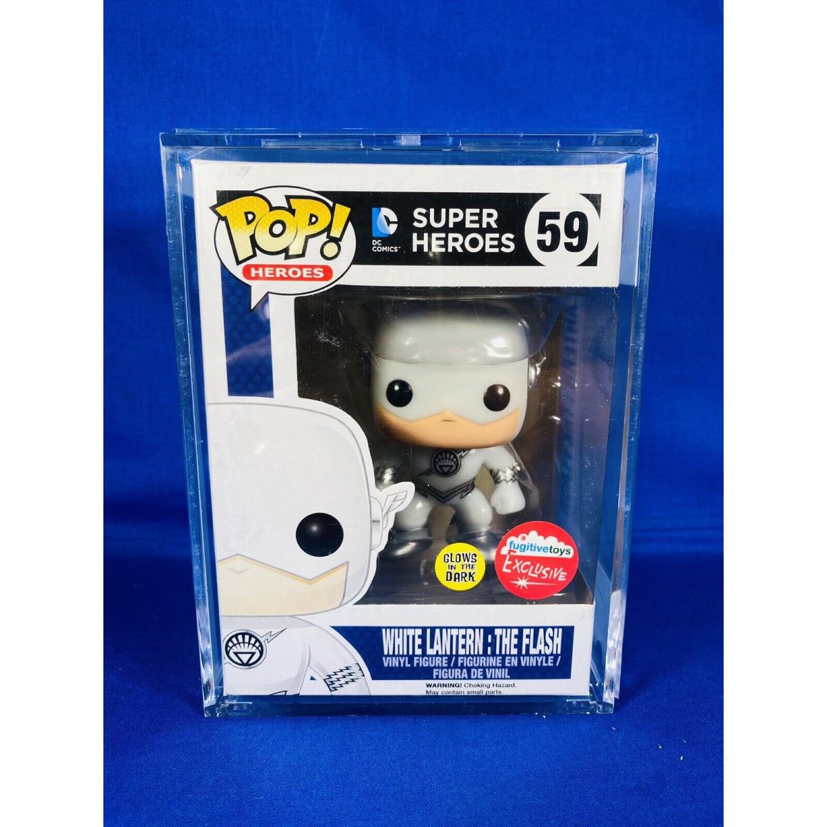 Funko Pop DC Heroes White Lantern: The Flash 59 Gitd Fugitive Toys Exclusive