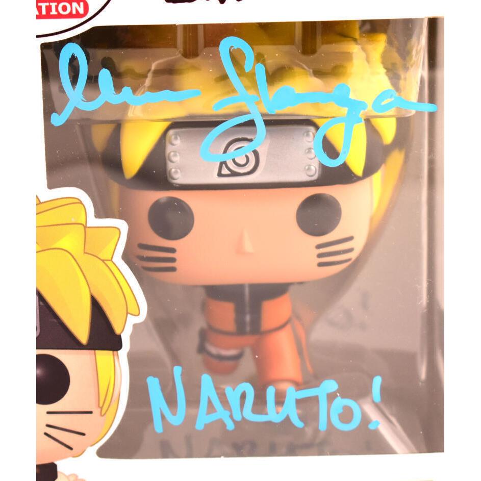 Maile Flanagan Autographed Naruto Funko Pop Figurine 727-Beckett W Hologram