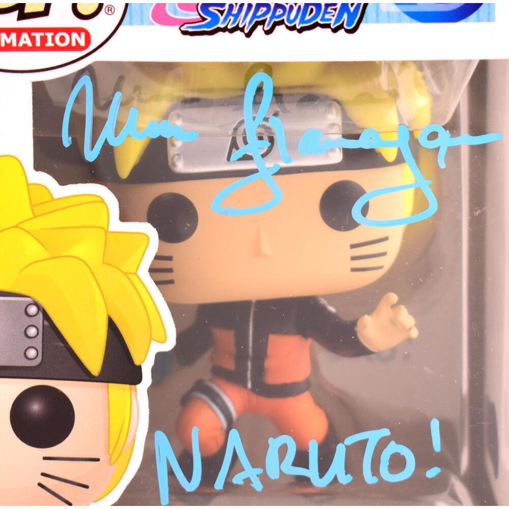 Maile Flanagan Autographed Naruto Funko Pop Figurine 181-Beckett W Hologram