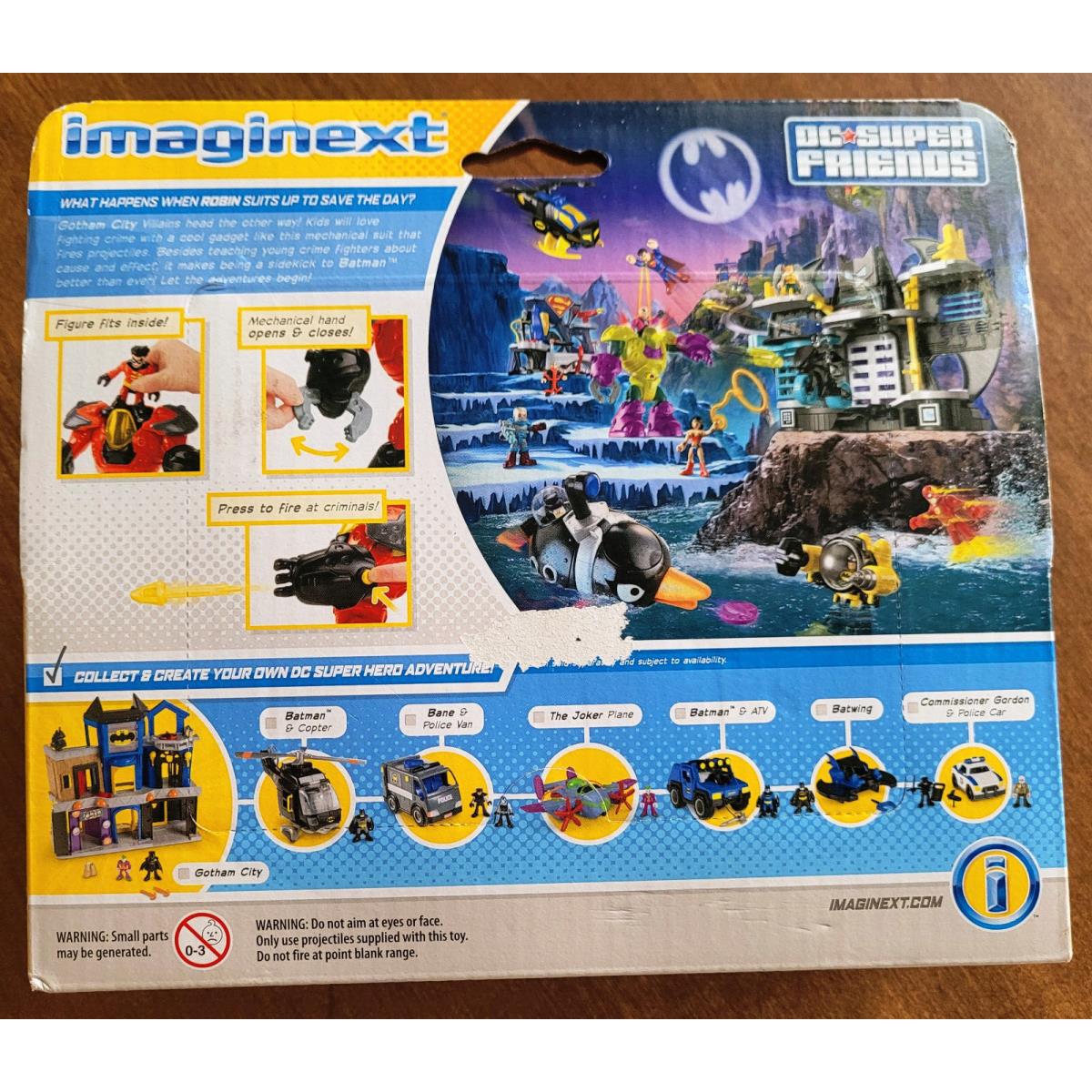 Imaginext Robin Mechanical Suit DC Super Friends Figure Gotham City Toys R US