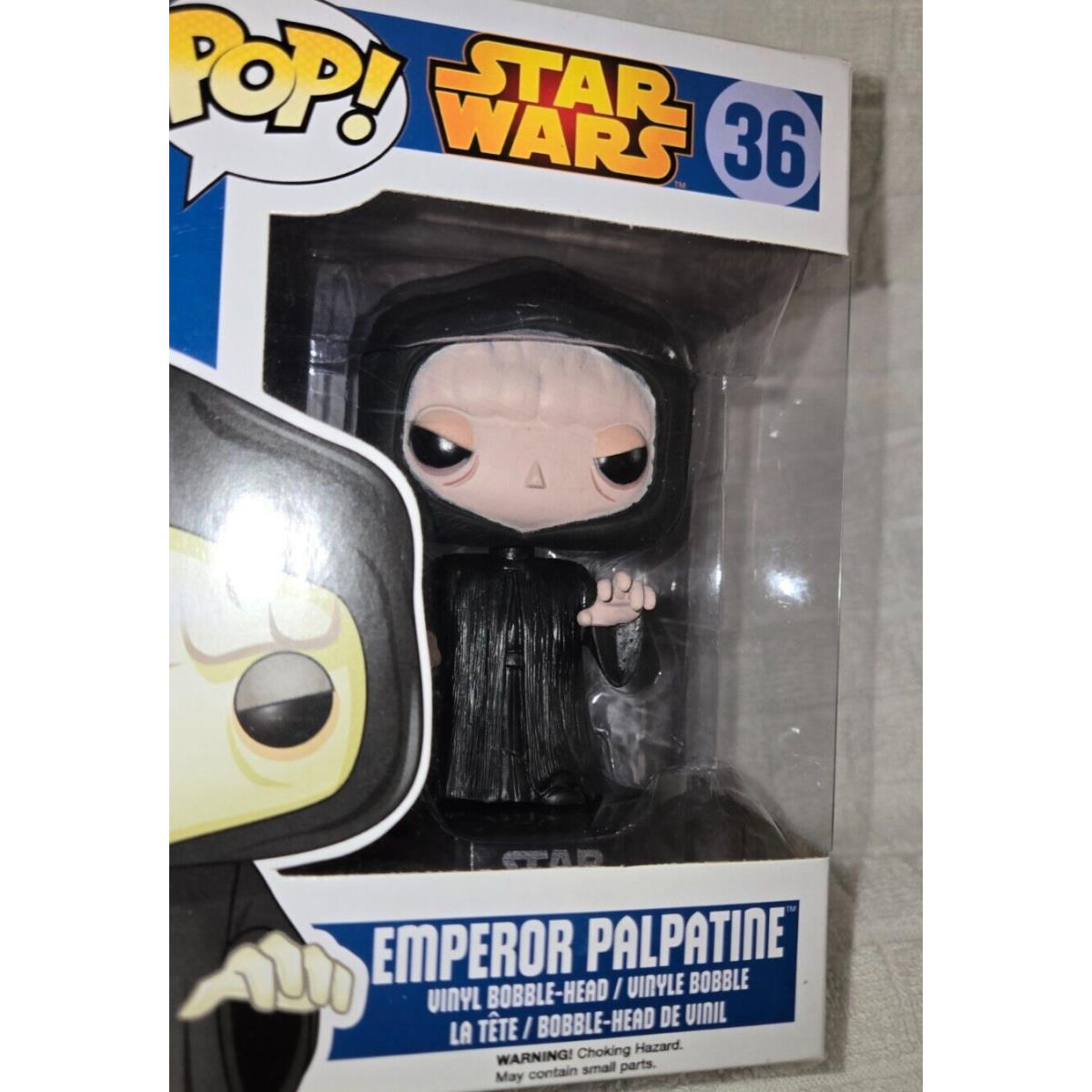 Funko Pop Star Wars Emperor Palpatine 36 Pink Skin Variant Vinyl Retired Vaulted