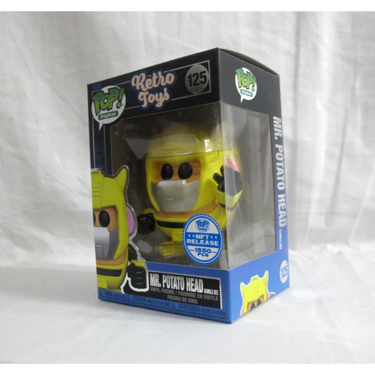 Funko Pop Digital Hasbro Retro Toys - Mr. Potato Head Bumblebee 125 LE 1550