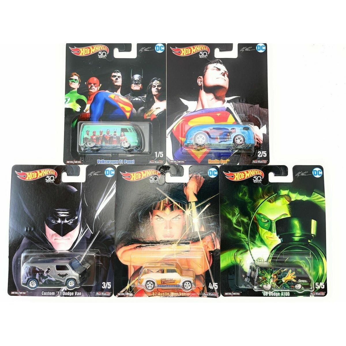 Hot Wheels Hot Wheels Pop Culture Alex Ross DC Heroes Series Diecast Model 956P