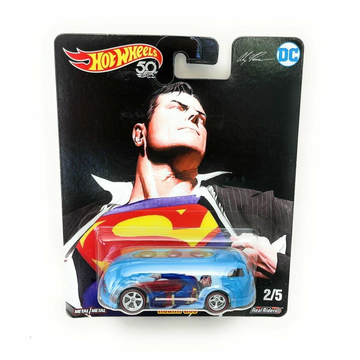 Hot Wheels Hot Wheels Pop Culture Alex Ross DC Heroes Series Diecast Model 956P Haulin Gas (2/5)