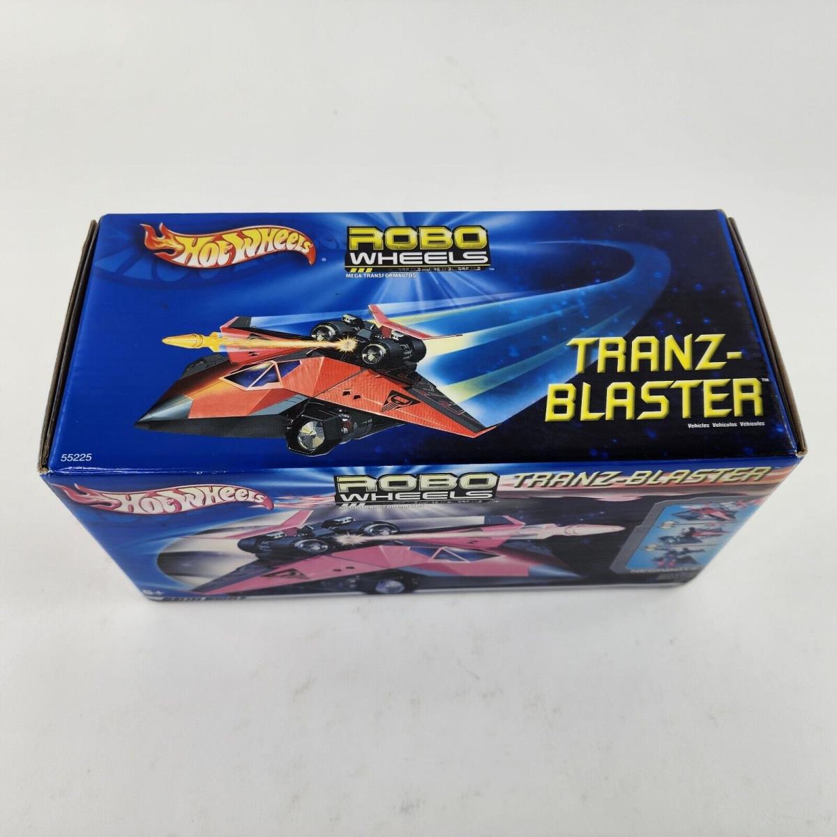 Vtg Hot Wheels Robo Wheels Tranz Blaster Transformer Vehicle Positrons 2001