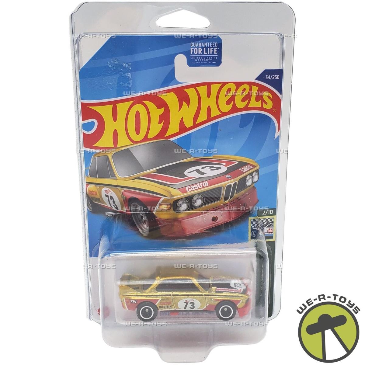 Hot Wheels `73 Bmw 3.0 Csl Race Car Retro Racers Super Treasure Hunt Chase Model