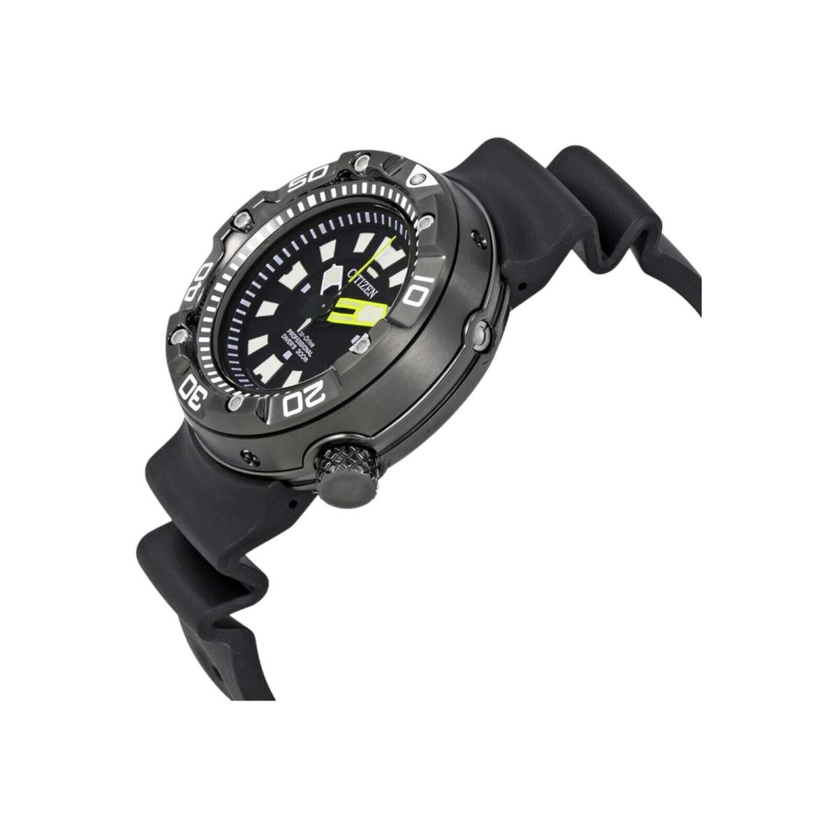 Citizen BN017519E Promaster Diver Wrist Watch For Men - Dial: Black, Band: Black, Bezel: Black