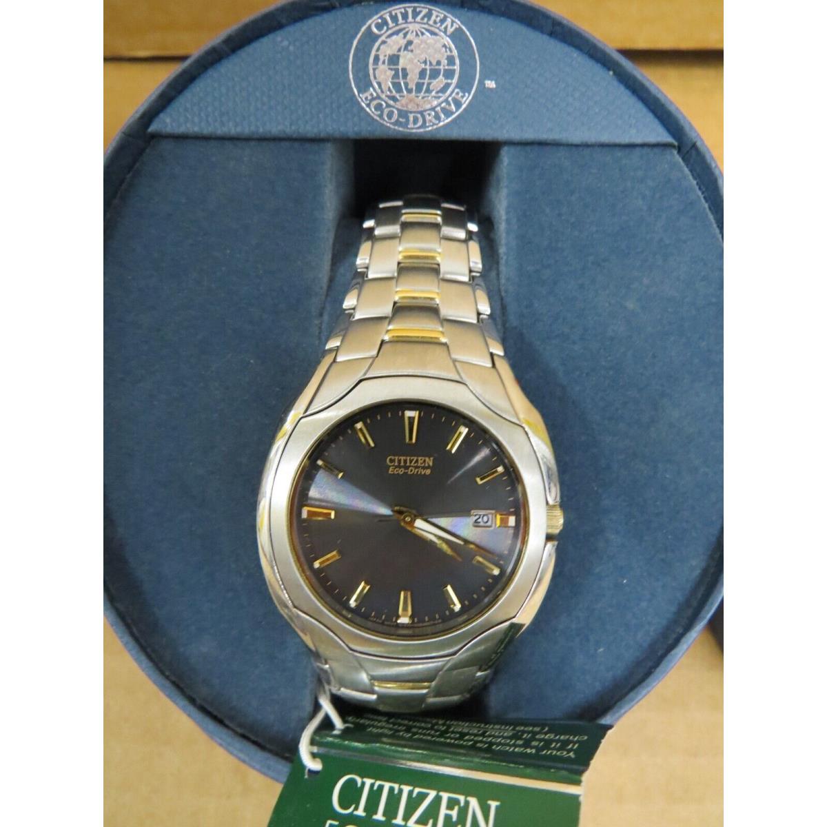 Citizen Eco Drive 100M Water Resistant Men`s Watch Model BM6014-54E