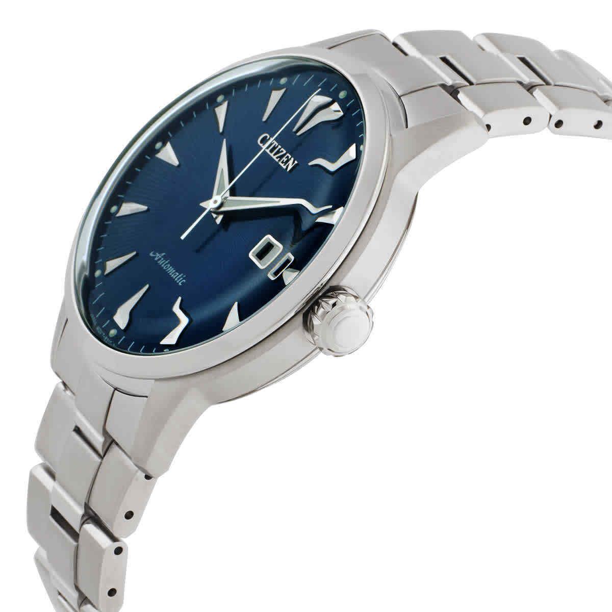 Citizen Automatic Blue Dial Watch NK0008-85L