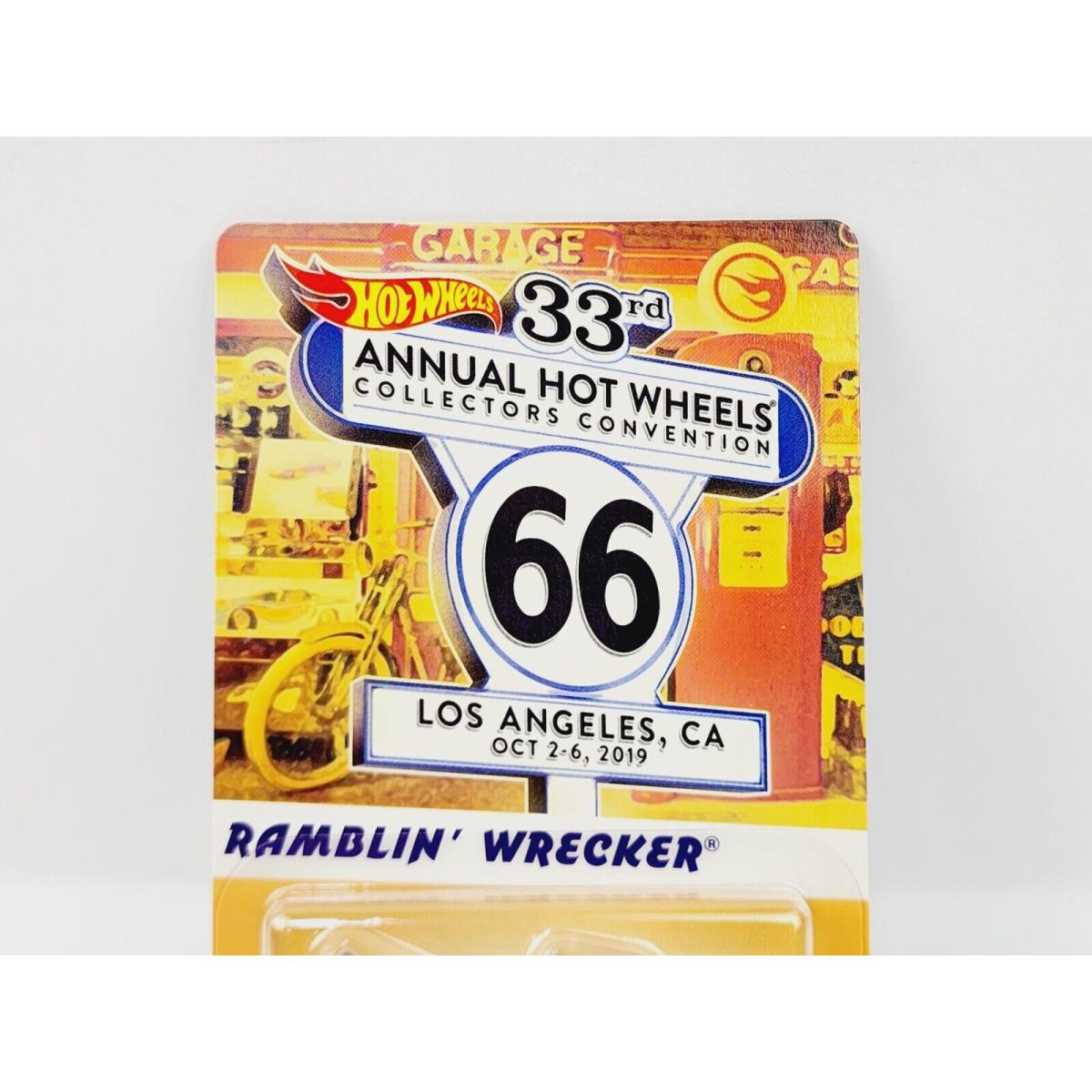 Hot Wheels 33RD Convention Ramblin Wrecker 2137 Very Nice JT75