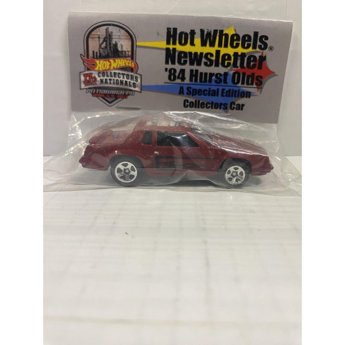 Hot Wheels 1984 Hurst Oldsmobile 17th Collectors Nationals Newsletter Special Ed