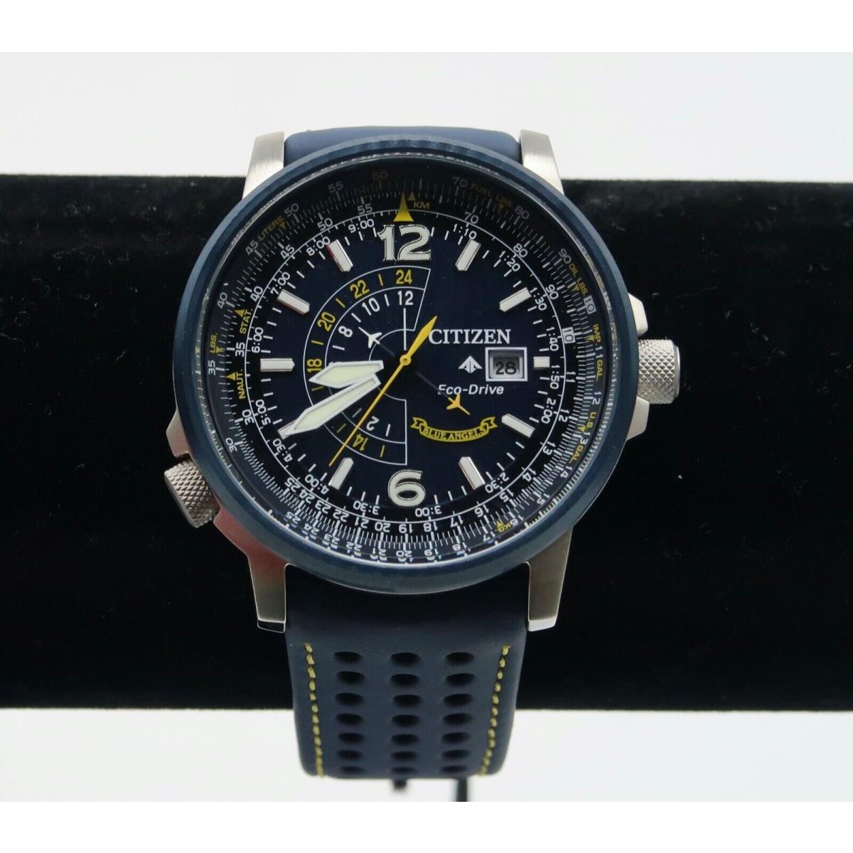 Citizen Blue Angels Promaster Nighthawk Eco-drive Blue Dial Men`s Watch