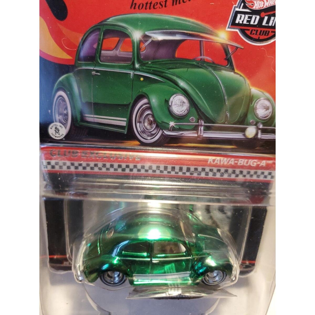 Hot Wheels 2024 Rlc Collectors Kawa-bug-a W/patch Pin Included Ready To Ship