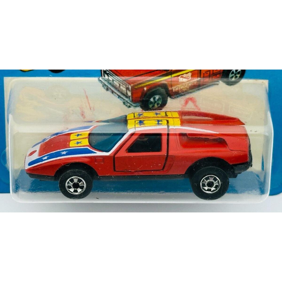 Hot Wheels Blackwall Mercedes Benz C111 Flying Colors 7 in Blisterpack