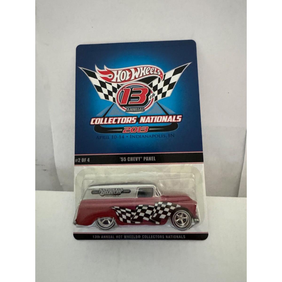 Hot Wheels 13th Annual Collectors Nationals `55 Chevy Panel 2/4 N59