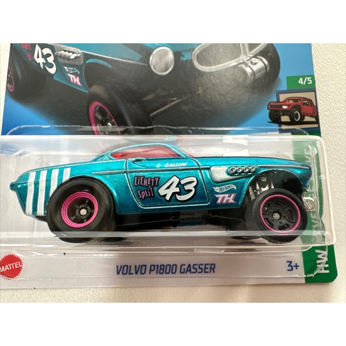 2024 Hot Wheels Super Treasure Hunt Volvo P1800 Gasser