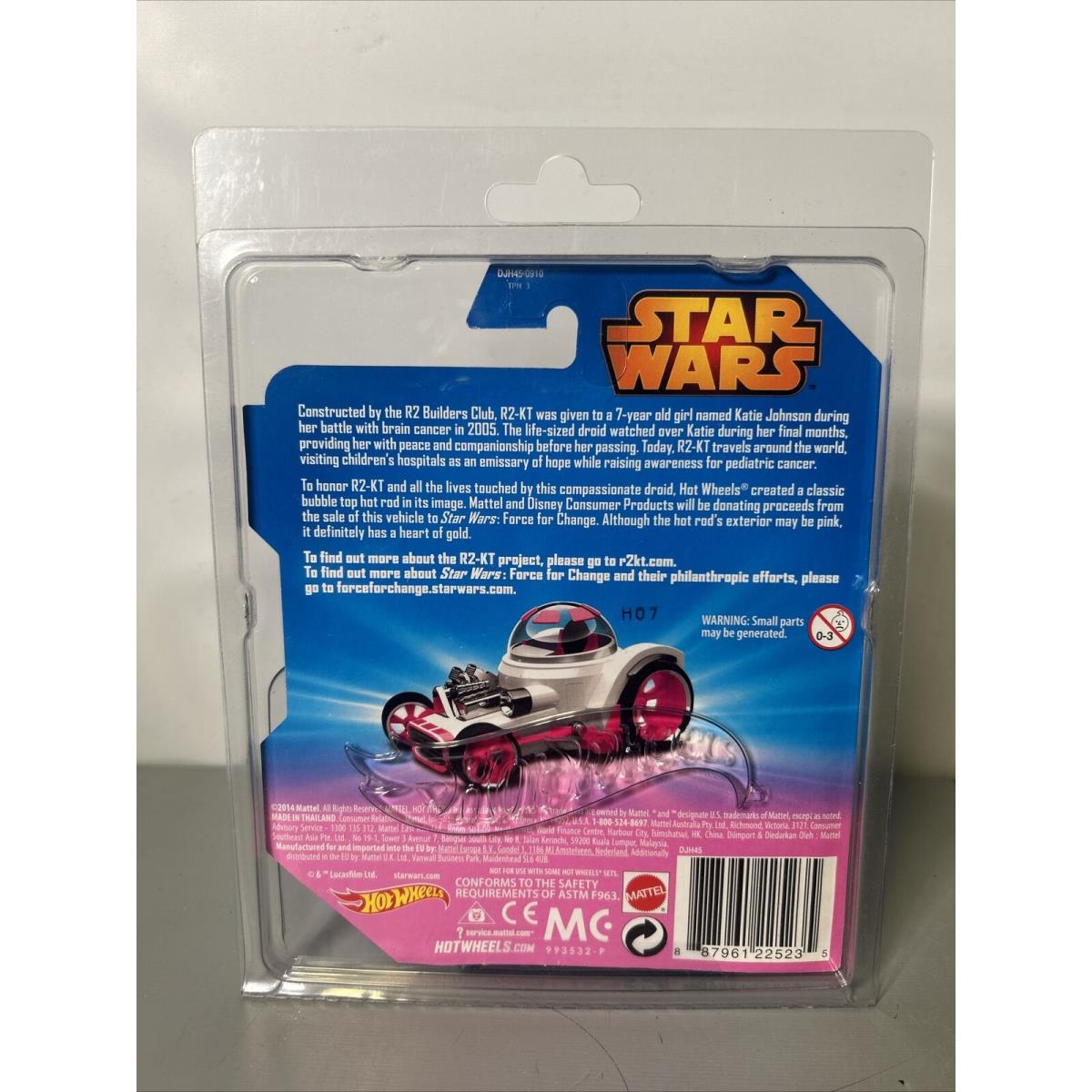 Hot Wheels Star Wars Celebration R2-KT Car 2015 Anaheim Exclusive Very Rare