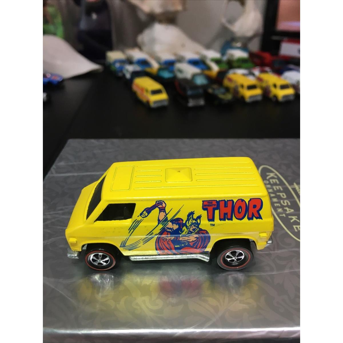1977 Hot Wheels Thor Super Van The Heroes Mint Yellow Custom