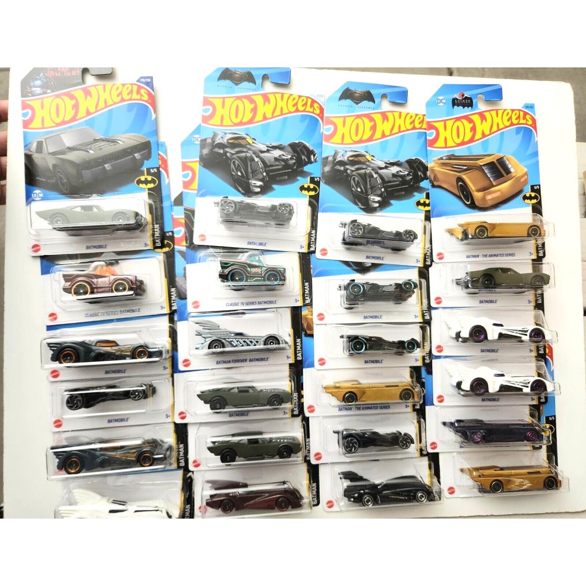 Hot Wheels Boy Birthday Party Gift Batman Cars Random Shipping - 24pcs