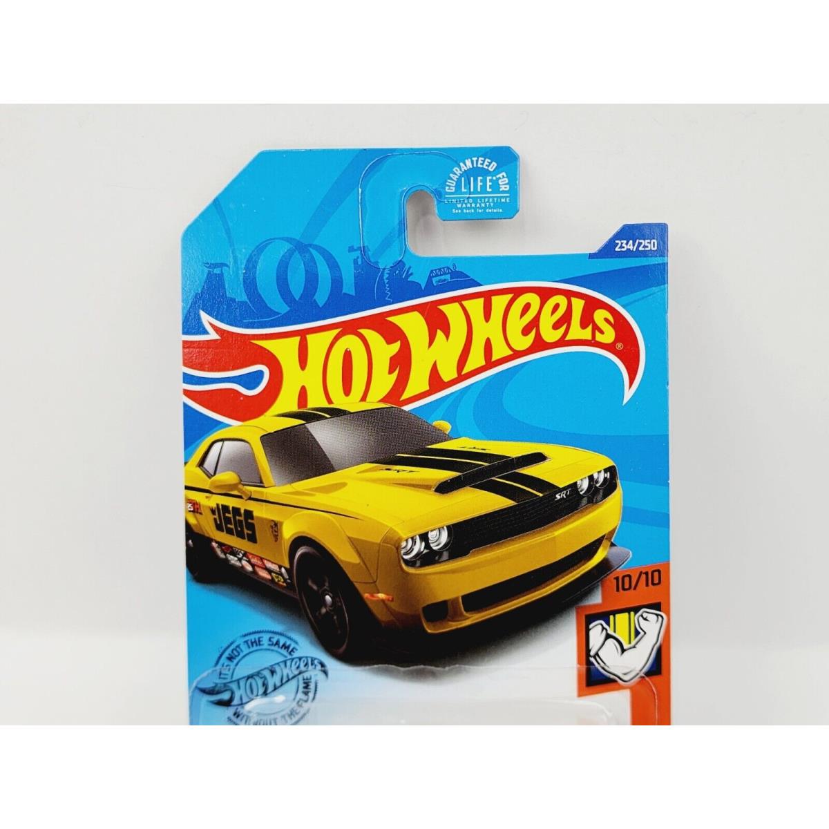 Hot Wheels Super Treasure Hunt `18 Dodge Challenger Demon Very Nice JT327